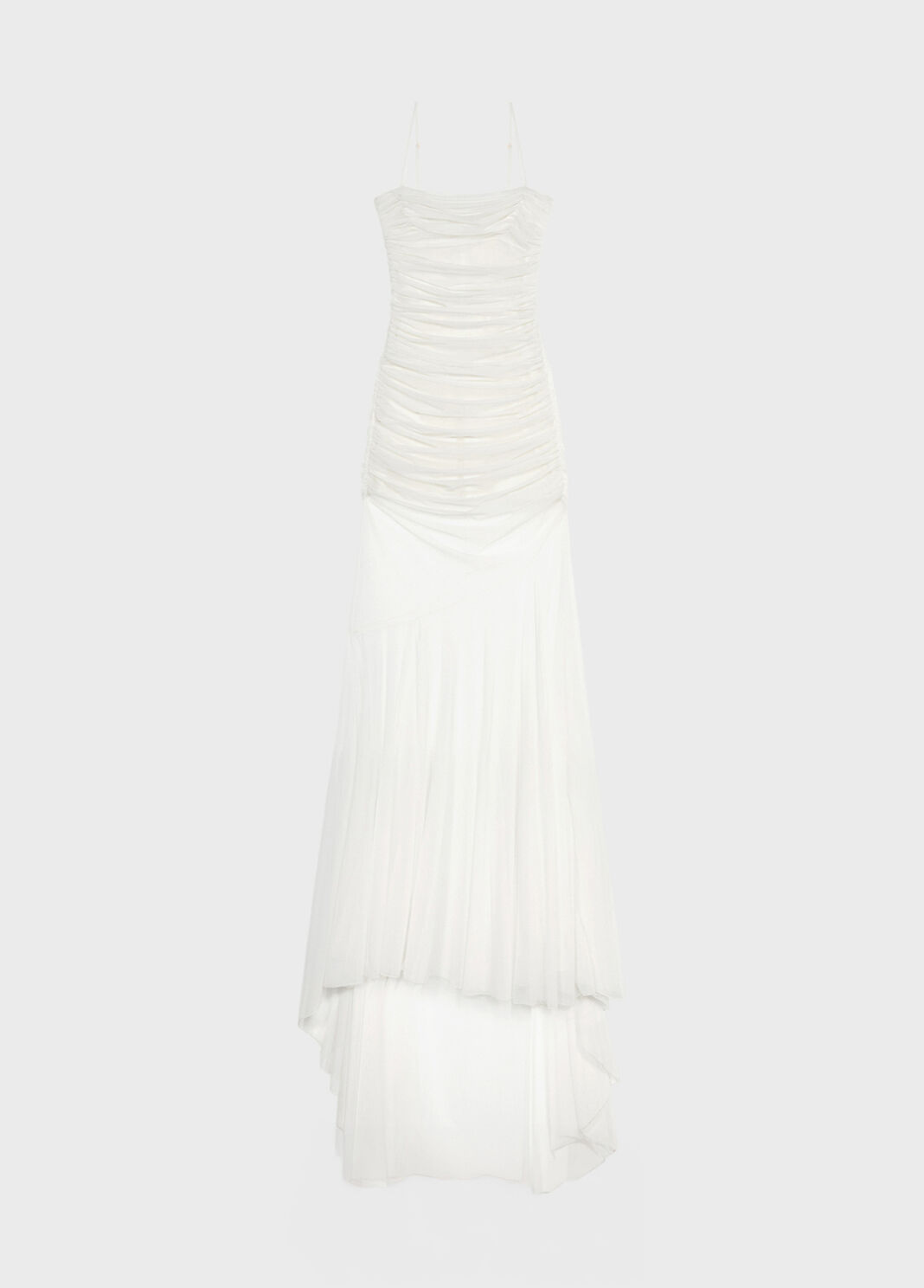 Long dress in tulle with ruffles  Blumarine - large image number 4