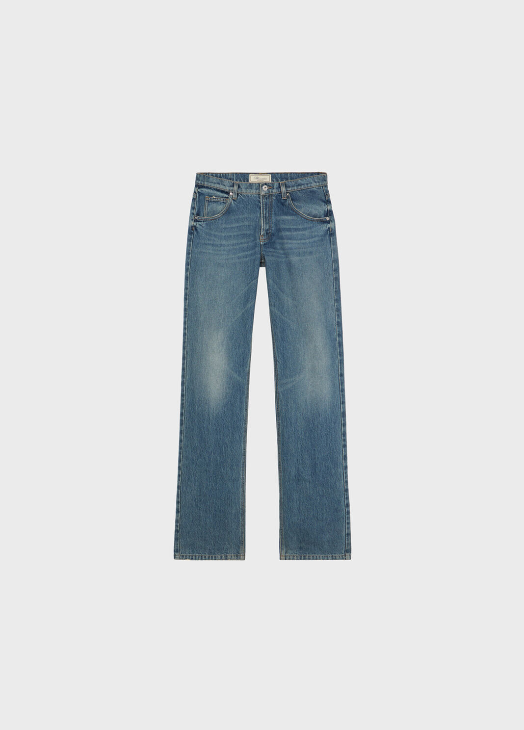 Straight leg jeans with logo print  Blumarine - large image number 4