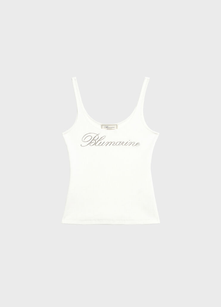 Jersey vest top with embroidery  Blumarine - medium