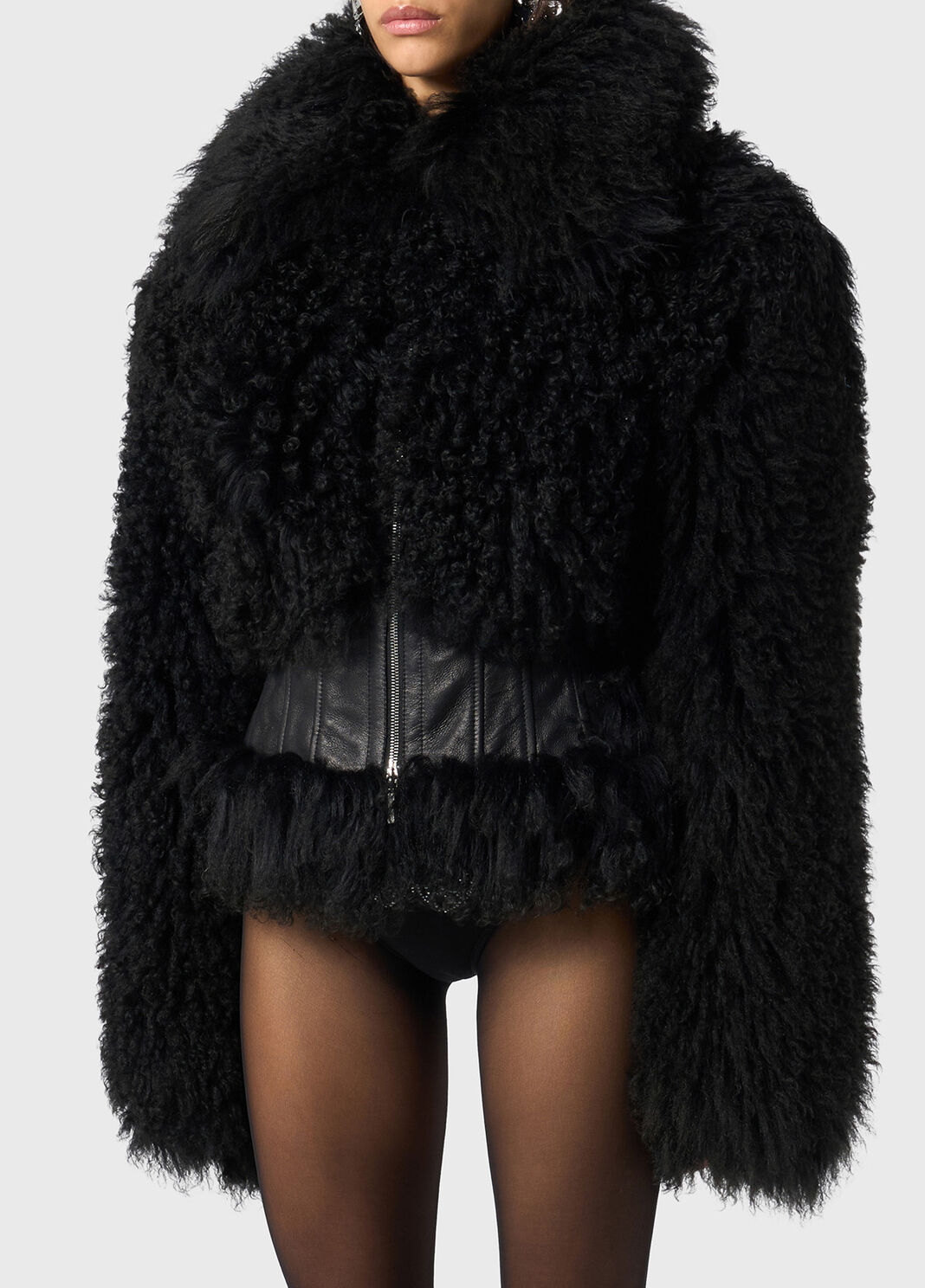 Shearling bomber  Blumarine - large image number 2