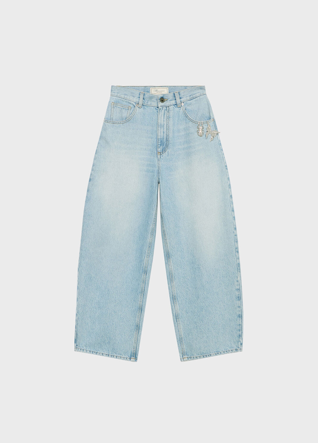 Balloon jeans with metal pins  Blumarine - large image number 4