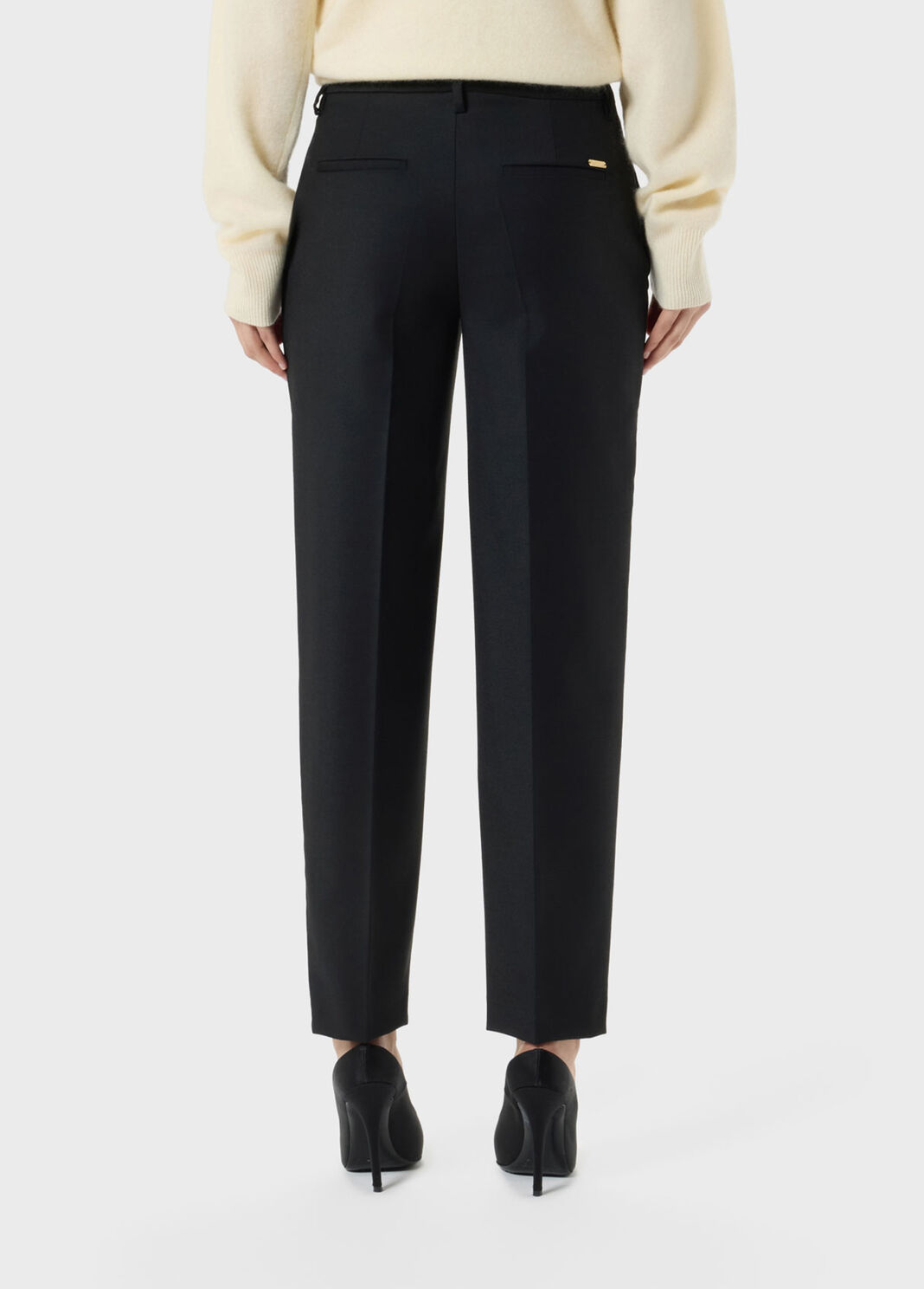 Pantalon droit en Fresco de laine  Blumarine - large image number 1