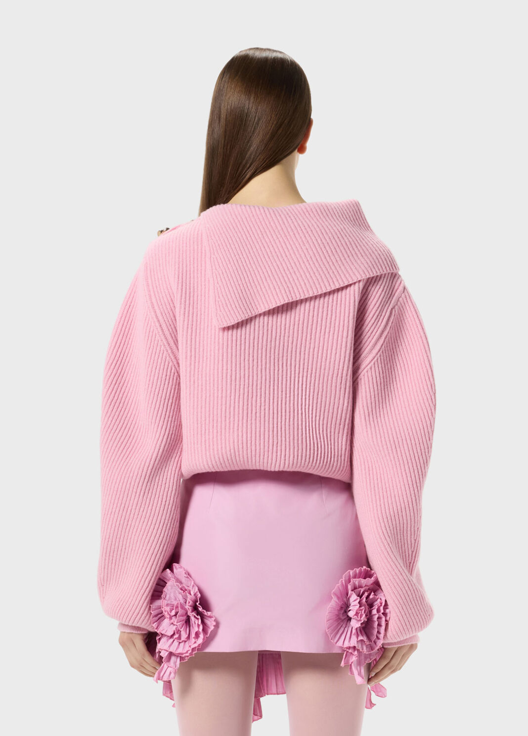 Wool jumper with sailor collar and buttons  Blumarine - large image number 1