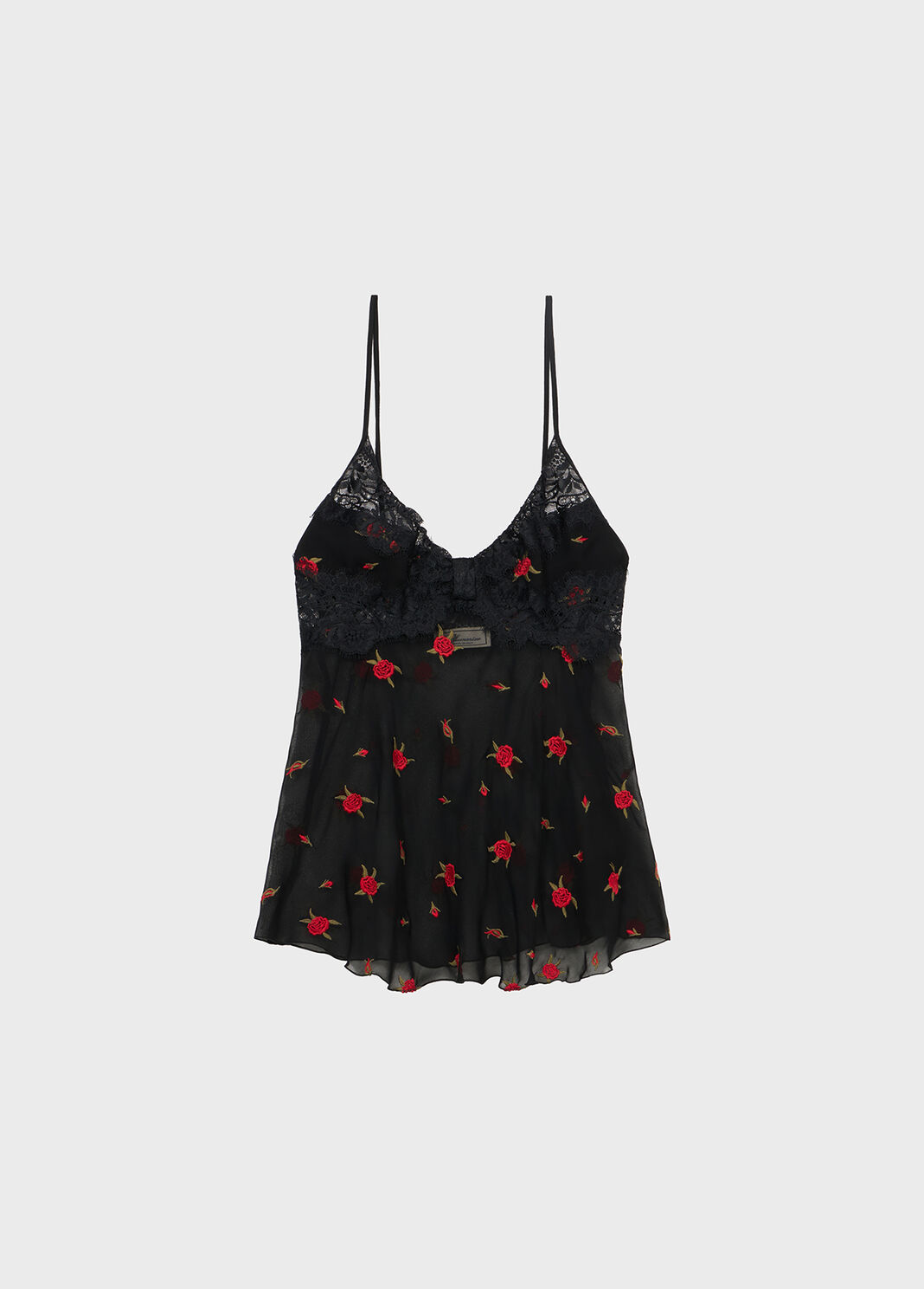 Top with embroidery and lace  Blumarine - large image number 4