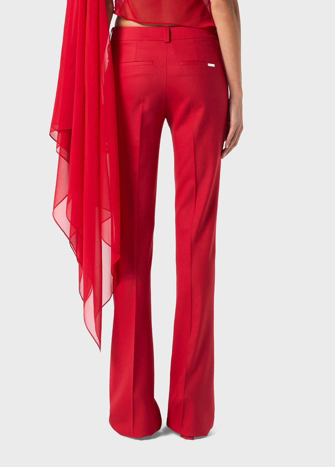 Twill wool pipe trousers  Blumarine - large image number 1