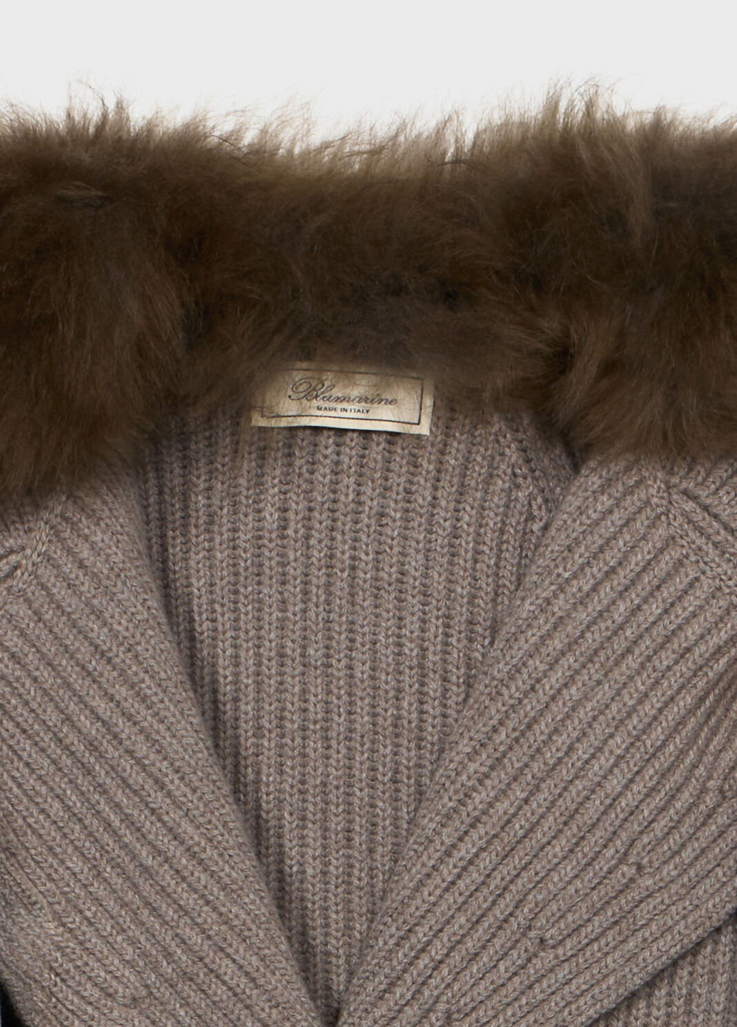 Wool jacket with fur collar  Blumarine - large image number 6