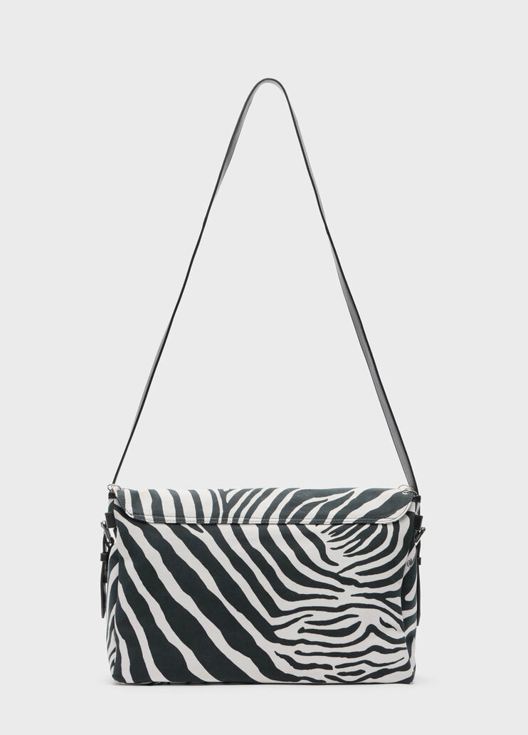 Large canvas messenger shoulder bag  Blumarine - large image number 2