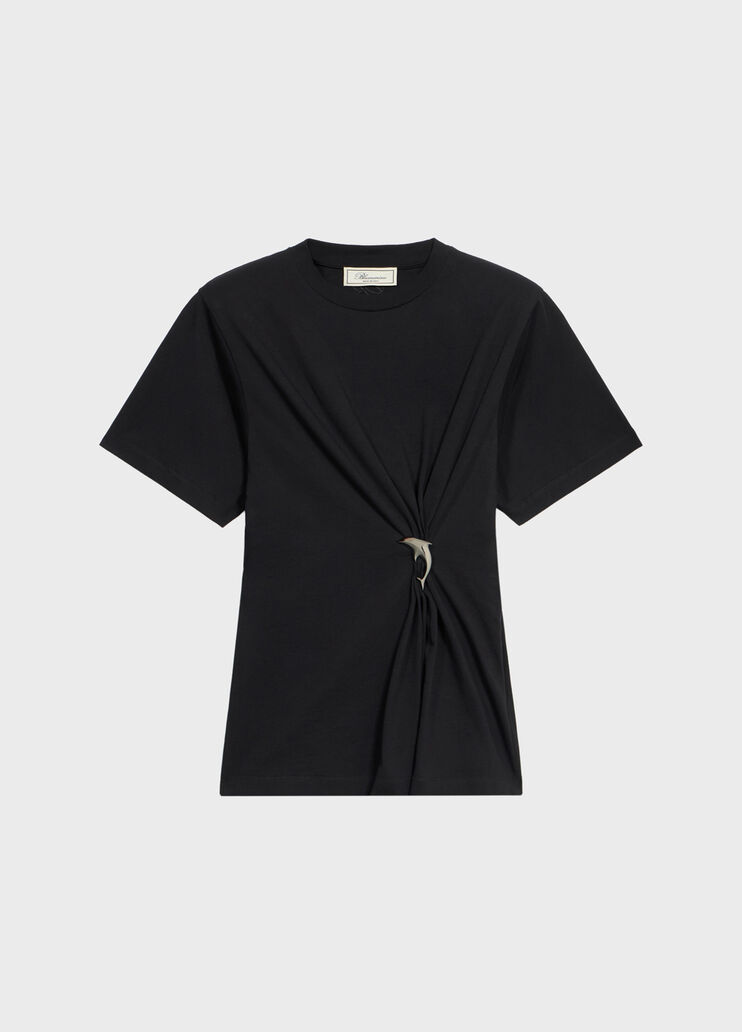 Jersey T-shirt with gathering  Blumarine - medium