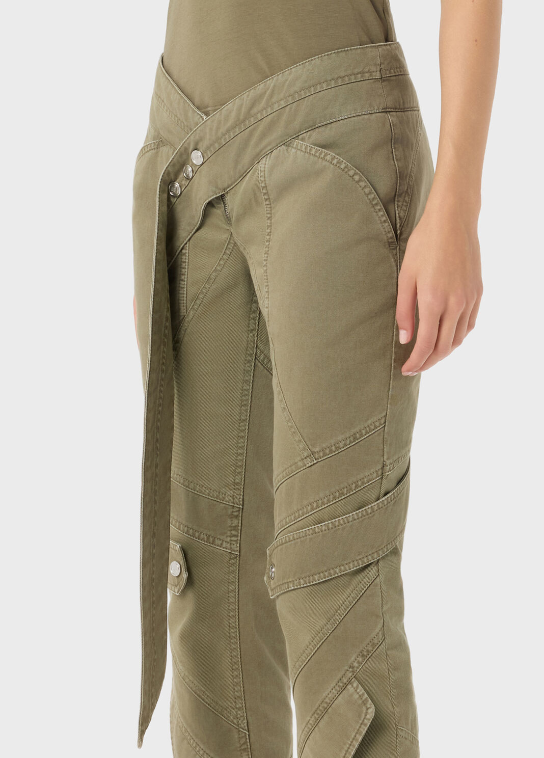 Skinny cotton bull pants  Blumarine - large image number 2
