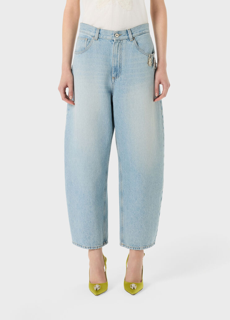 Balloon jeans with metal pins  Blumarine - medium