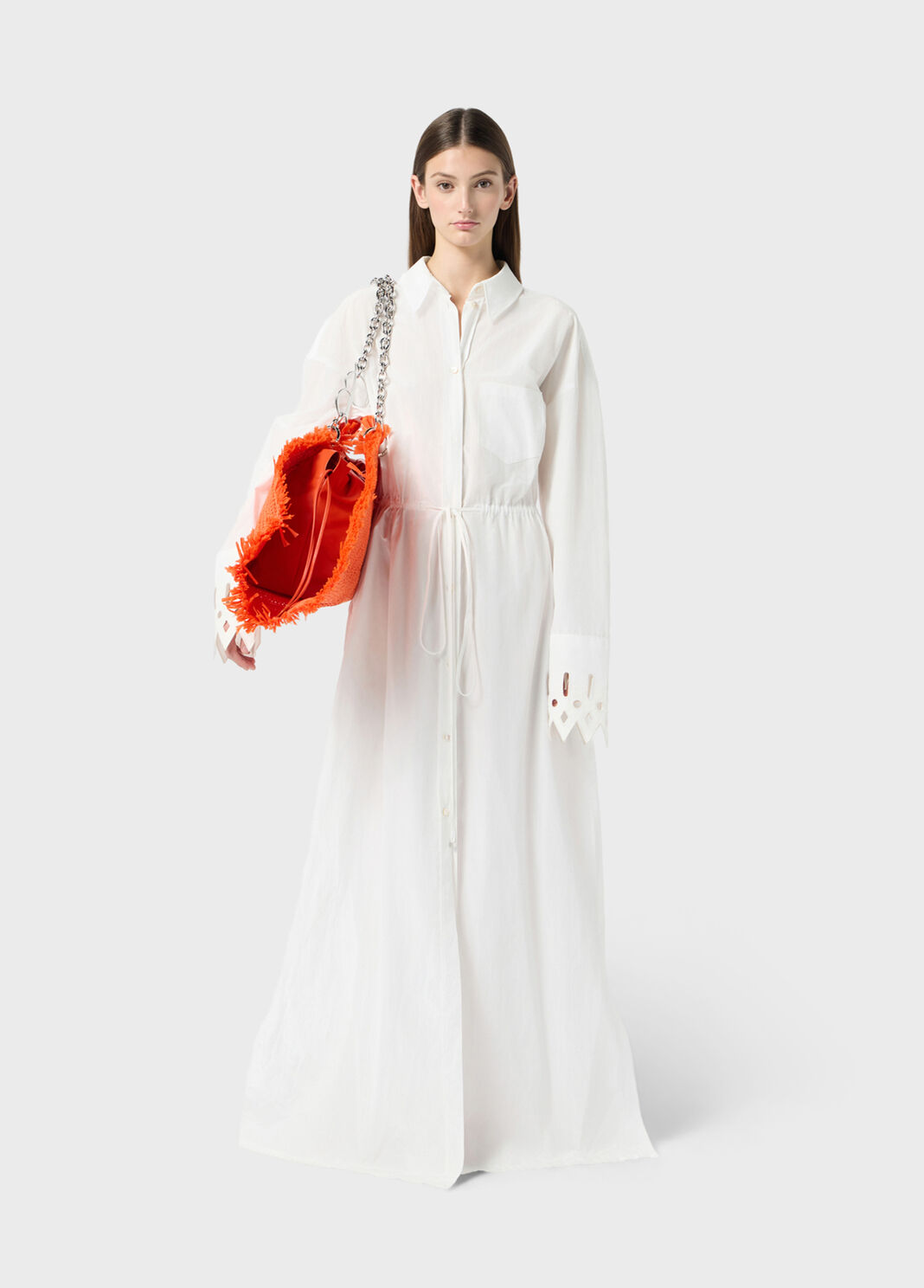 Taffeta shirt dress  Blumarine - large image number 3