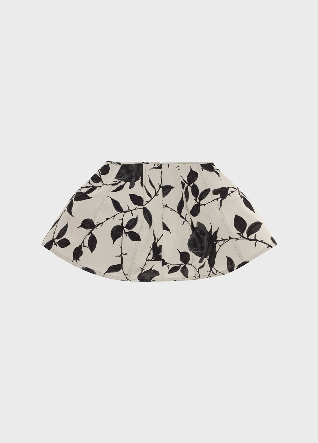 Short printed skirt with bejewelled buttons  Blumarine - large image number 5
