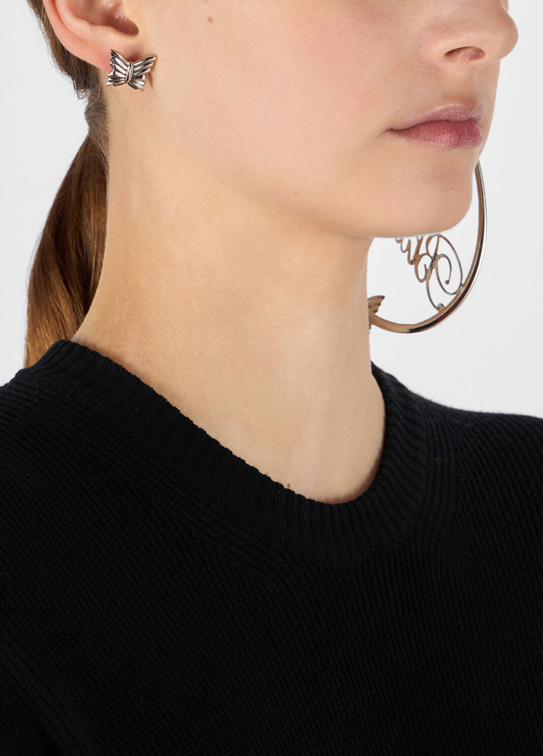 Brass earrings with logo  Blumarine - large image number 0