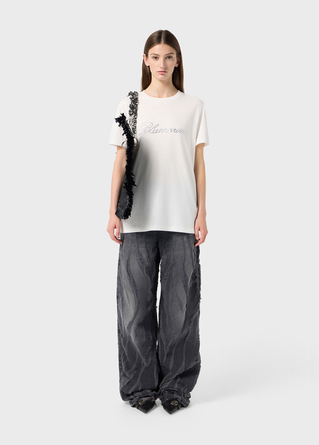 Jersey T-shirt with embroidery  Blumarine - large image number 3