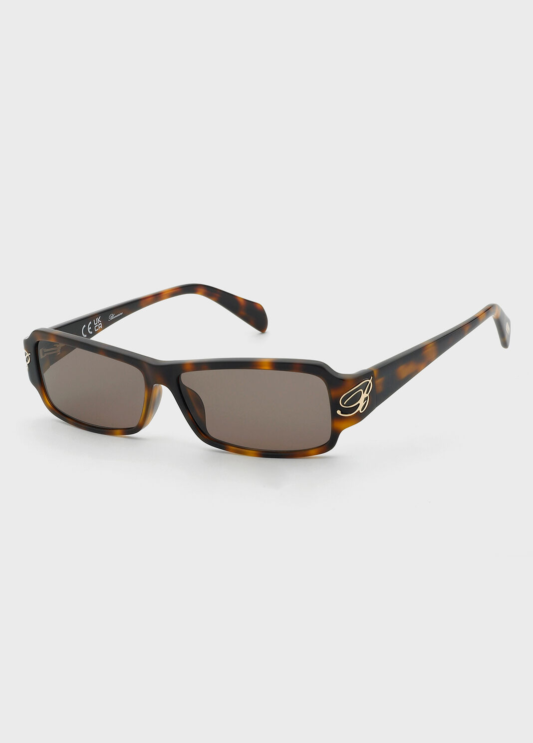 Acetate sunglasses with rectangular shape  Blumarine - large image number 1