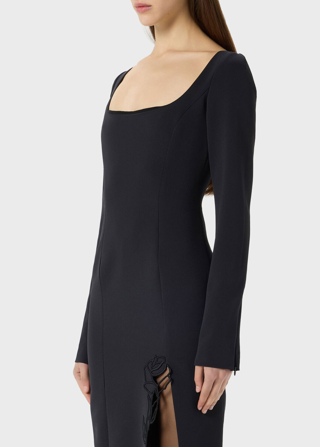 Cady dress with embroidered and slit  Blumarine - large image number 2