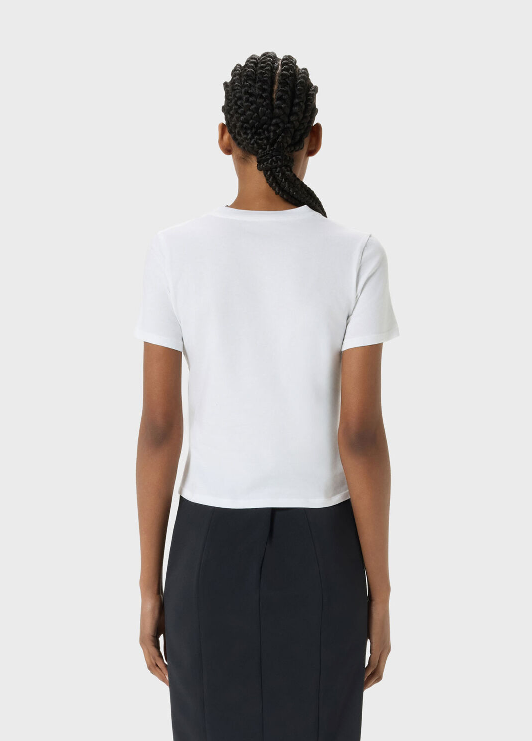 Jersey T-shirt with print and Blumarine logo  Blumarine - large image number 1