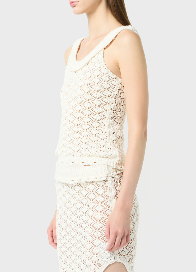 Cotton knit top  Blumarine - large image number 2