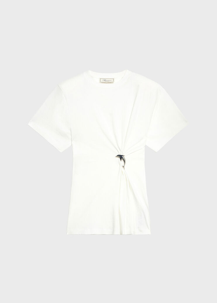 Jersey T-shirt with gathering  Blumarine - medium