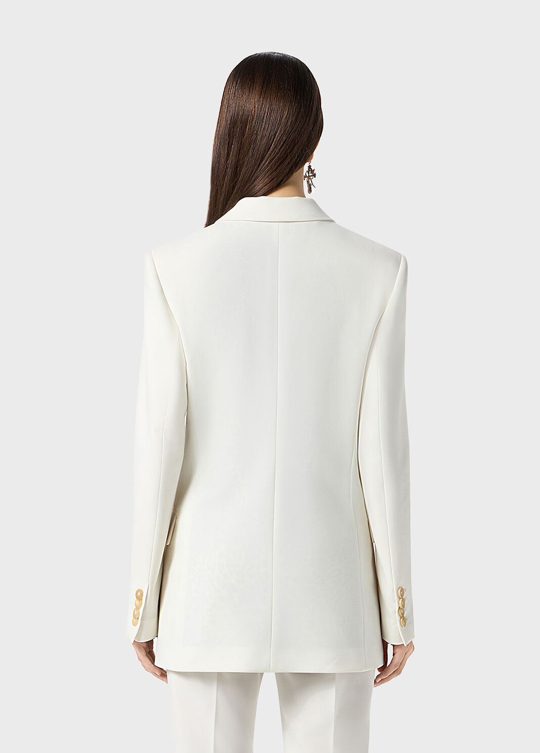 Giacca in twill con ricamo logo  Blumarine - large image number 1