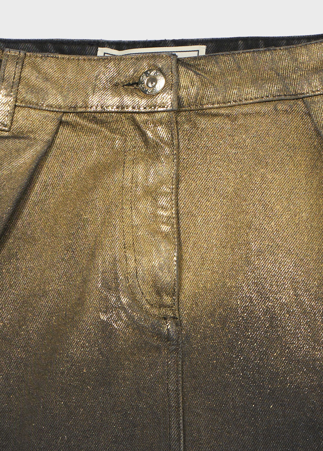 Kurzer Rock aus &uuml;berf&auml;rbtem Denim  Blumarine - large image number 6