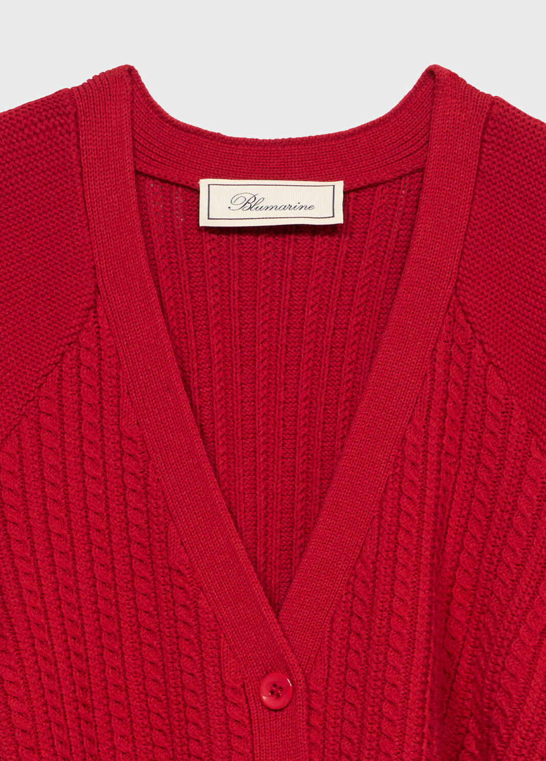 Knit cardigan with flounced detailing  Blumarine - large image number 6