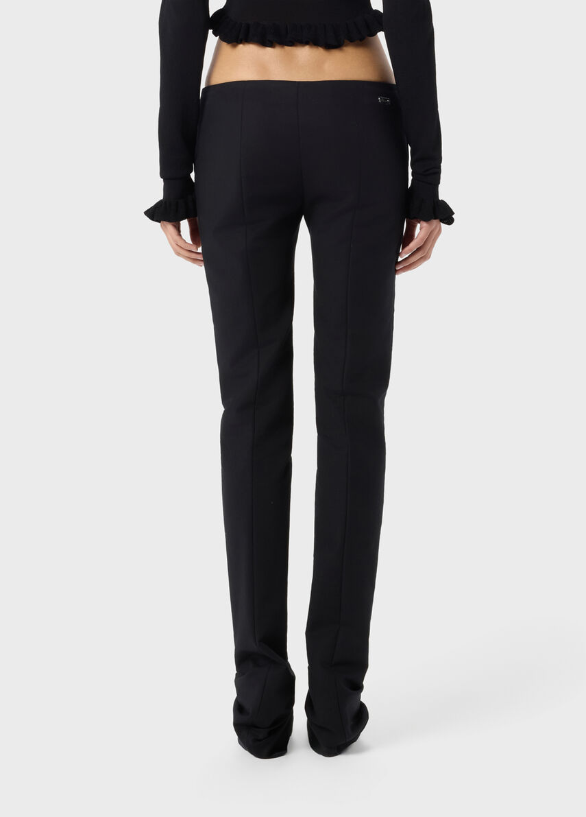 satin cigarette pants BLUMARINE