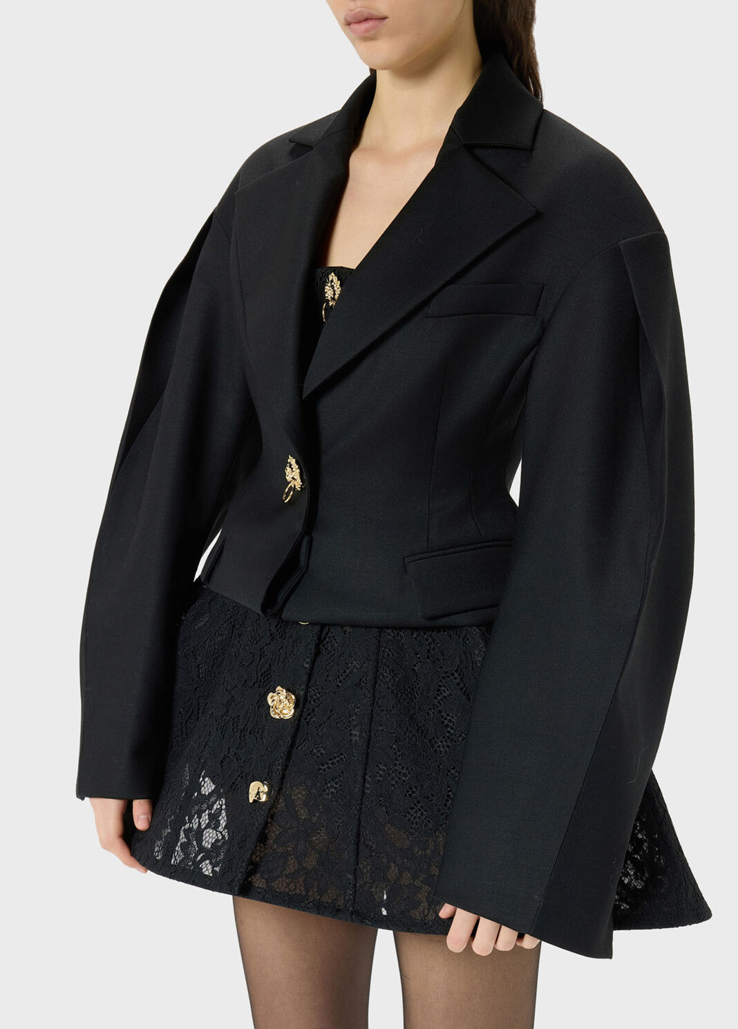 Blazer with balloon sleeves  Blumarine - large image number 2