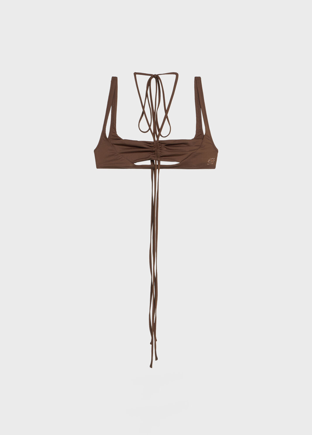 Jersey bikini bra with cut-out  Blumarine - large image number 4