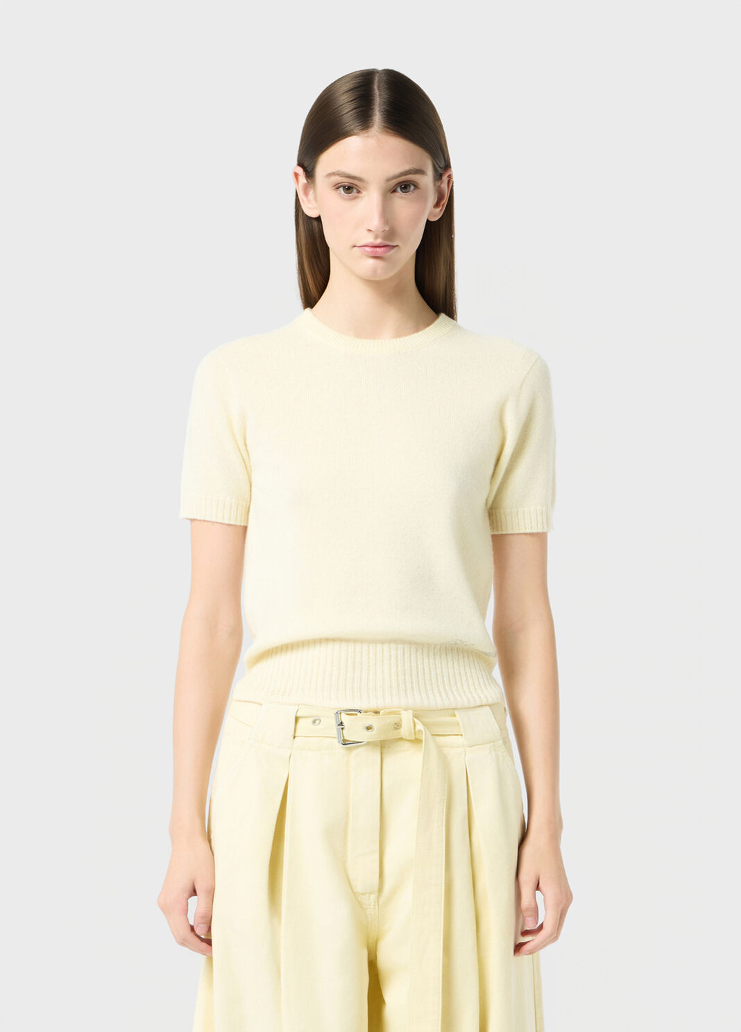 Short-sleeved cashmere jumper  Blumarine - large image number 0