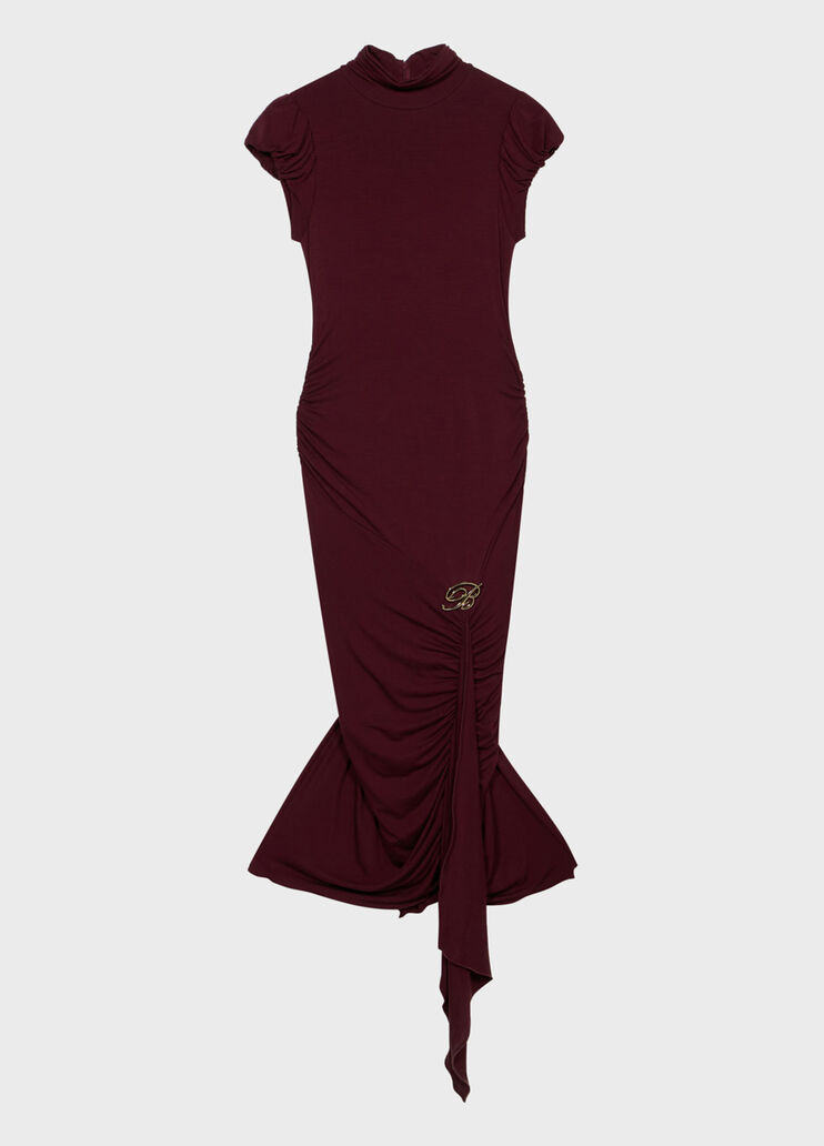 Jersey dress with draping  Blumarine - medium