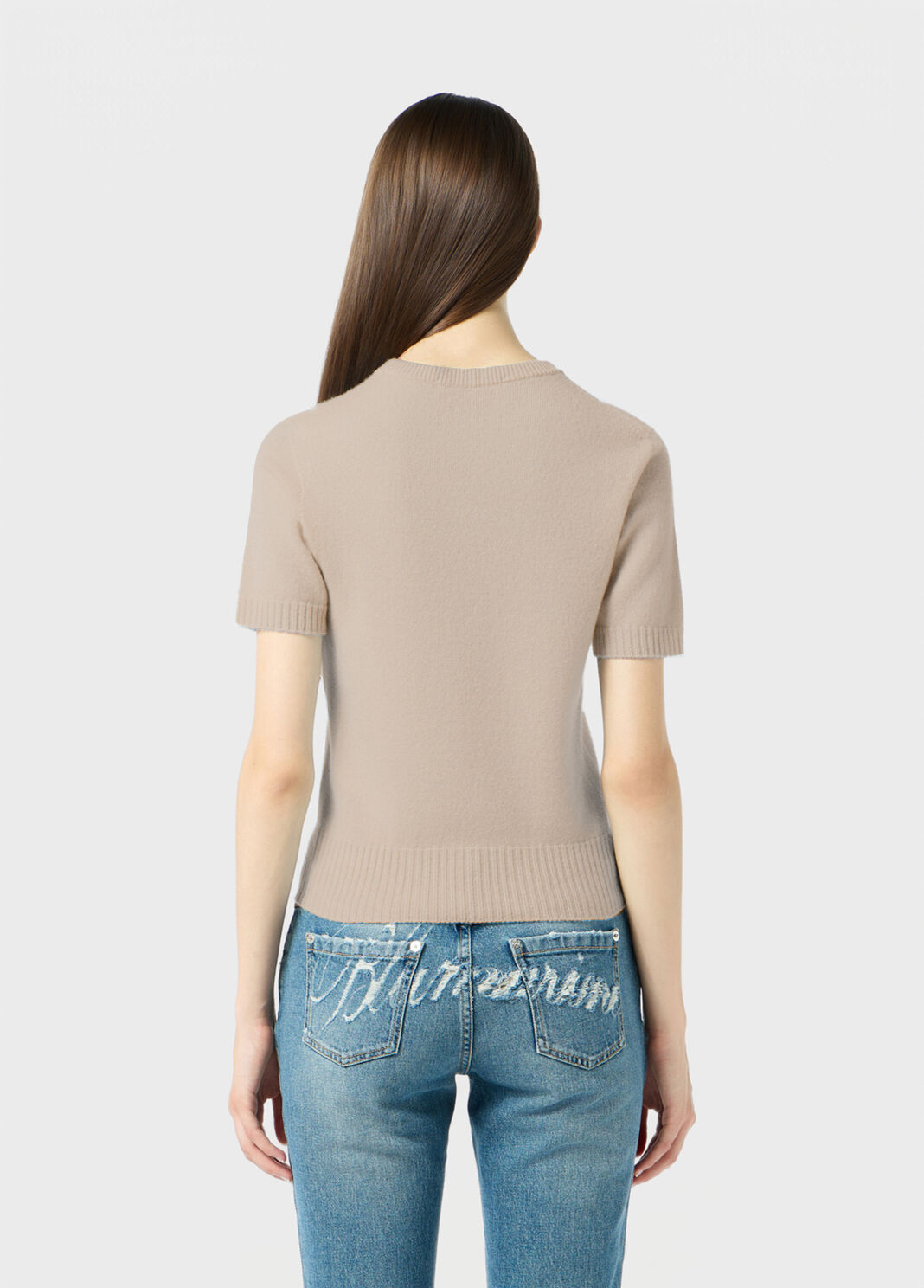 Short-sleeved cashmere jumper  Blumarine - large image number 1