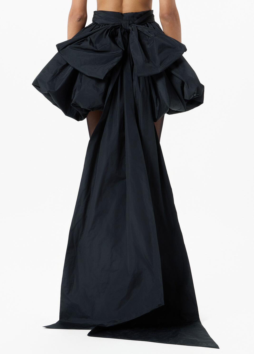 Short taffeta skirt with bow  Blumarine - large image number 1