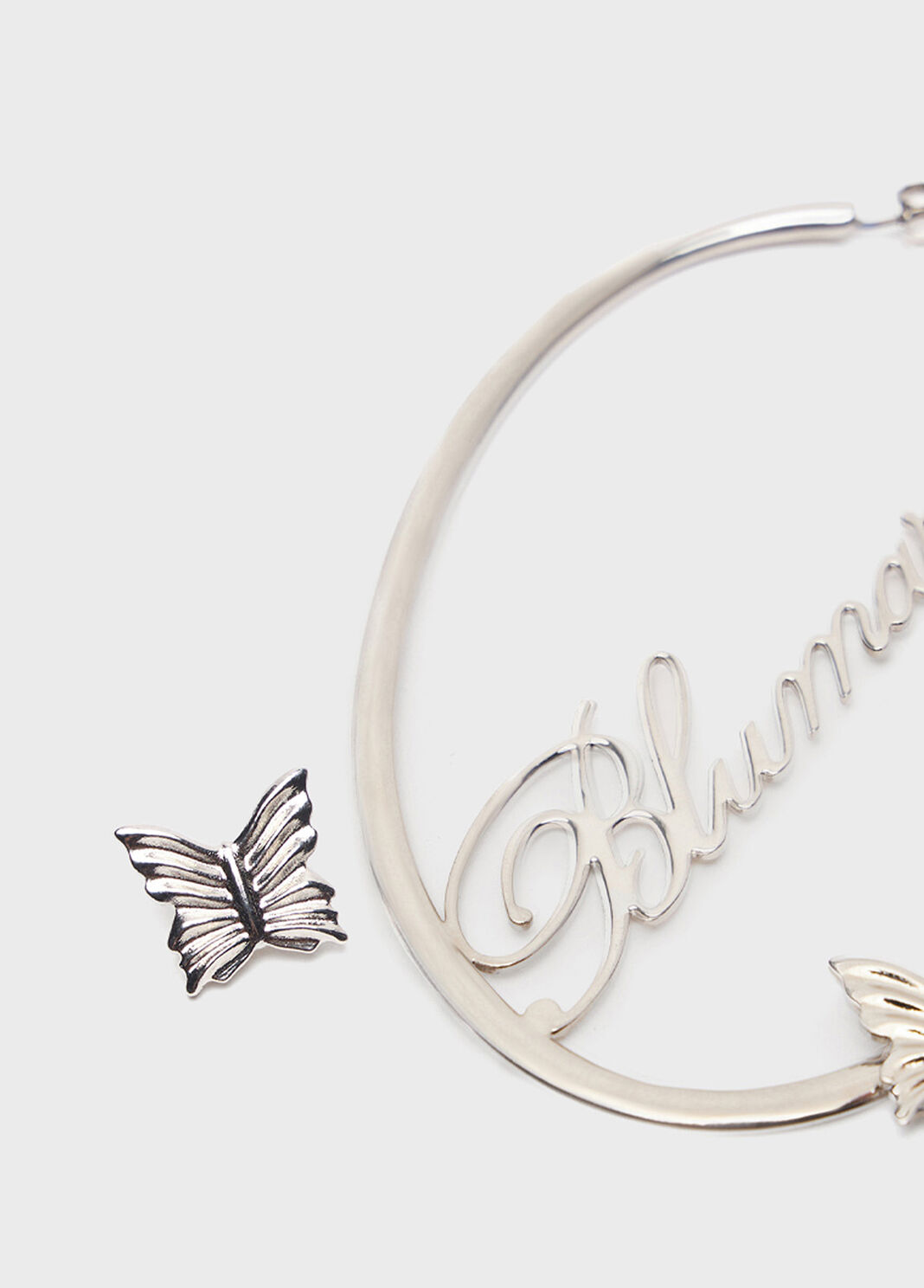 Brass earrings with logo  Blumarine - large image number 3