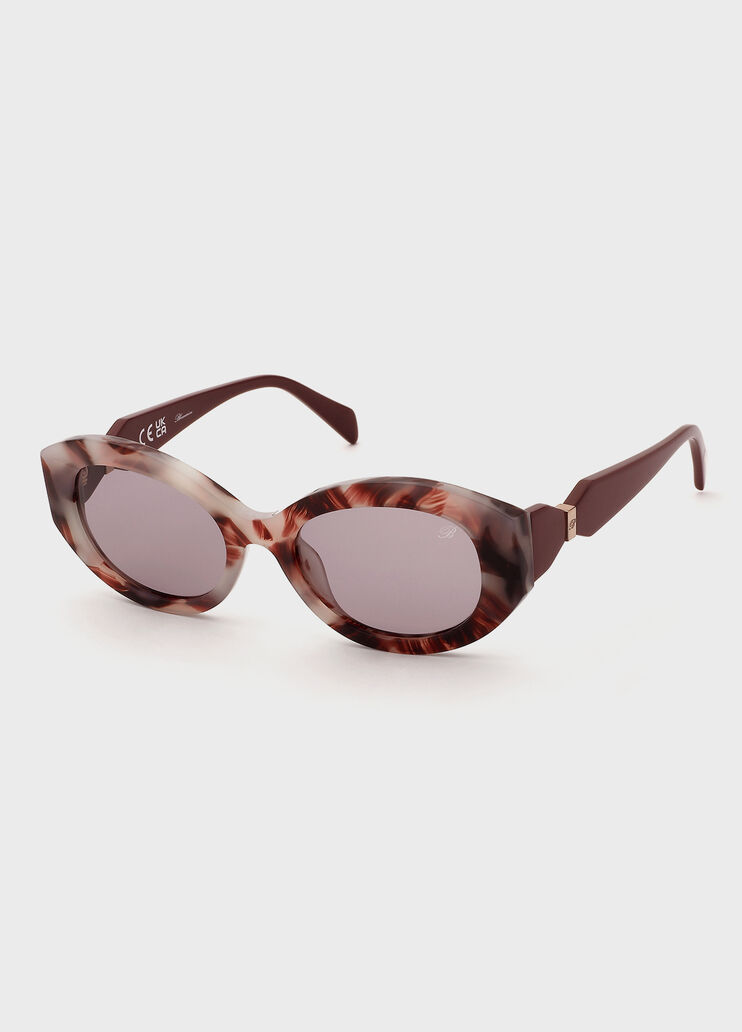 Acetate sunglasses with oval front  Blumarine - medium
