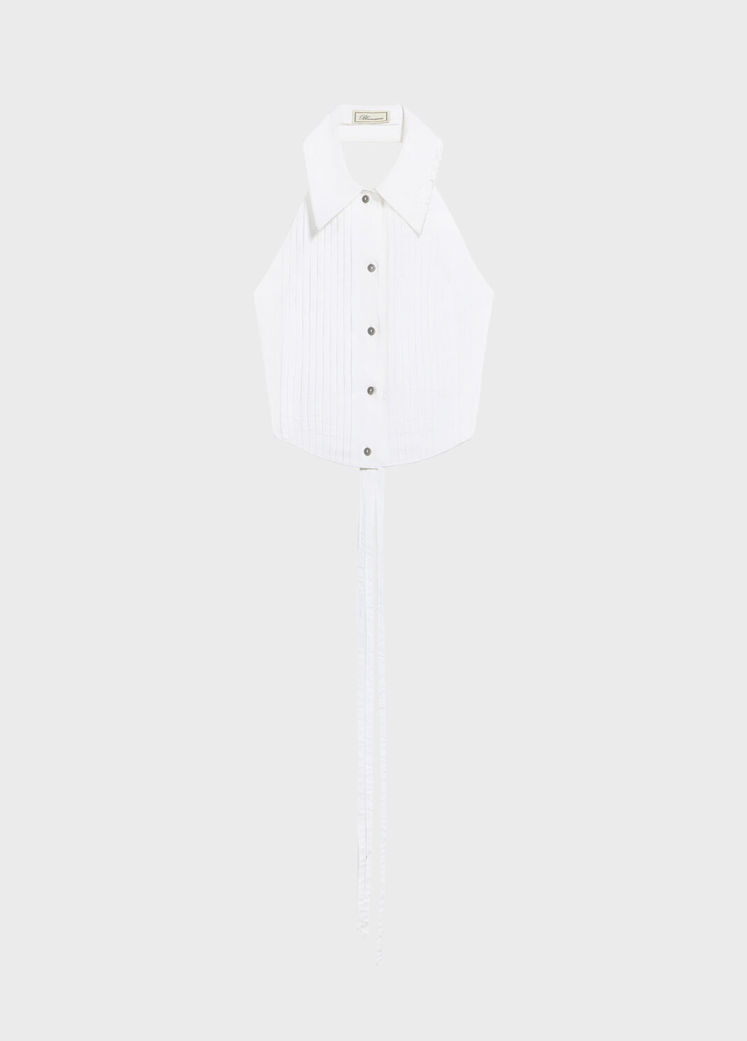 Pleated poplin top  Blumarine - large image number 4