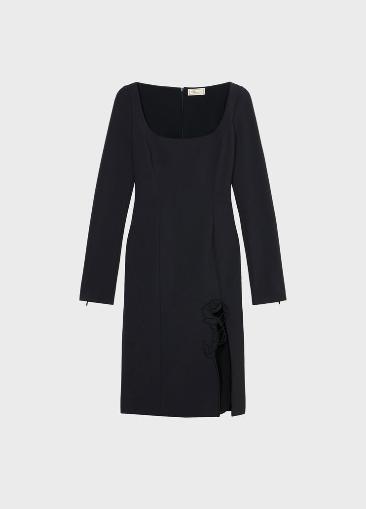 Cady dress with embroidered and slit  Blumarine - medium