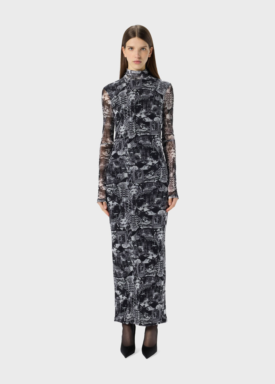 Printed jersey dress  Blumarine - large image number 0