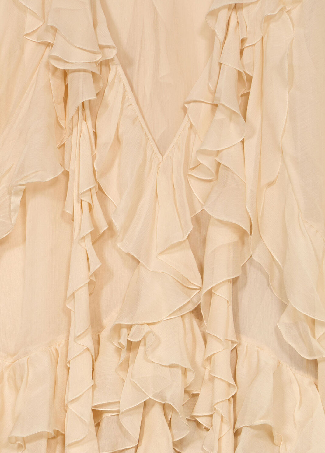 Long crepon dress with flounce  Blumarine - large image number 6