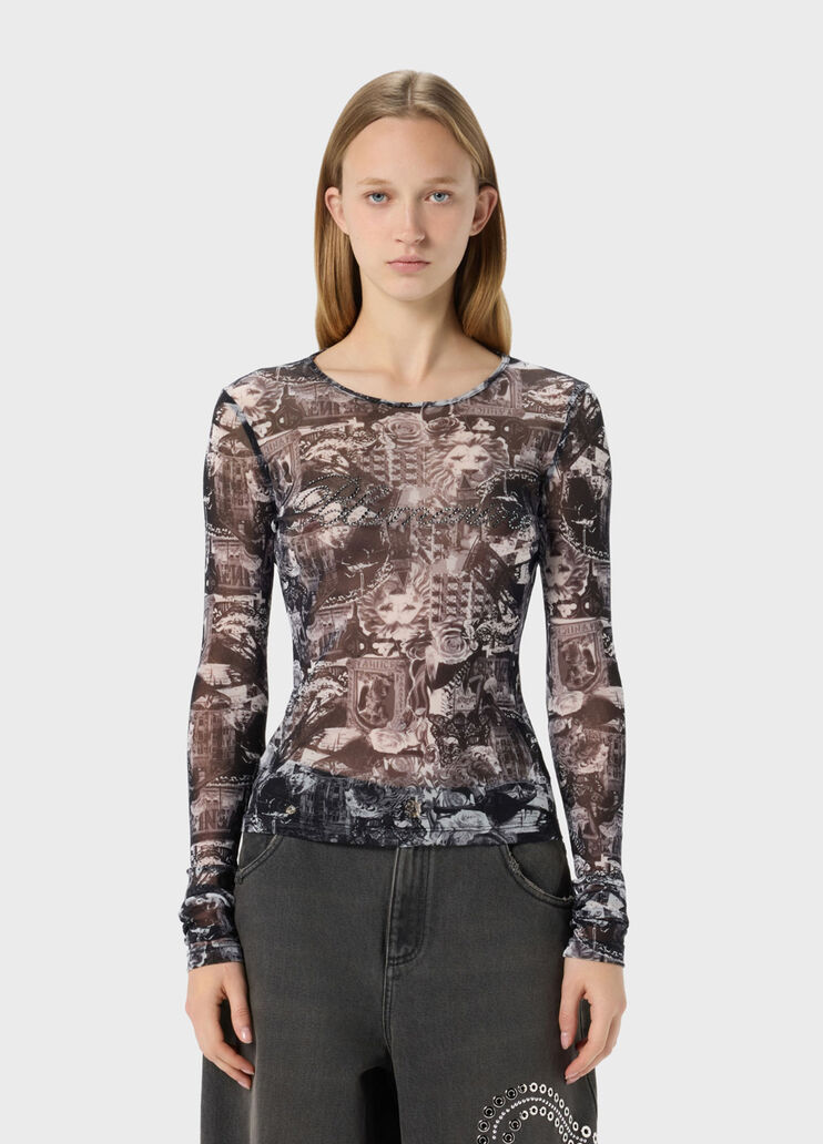 Printed jersey T-shirt  Blumarine - medium