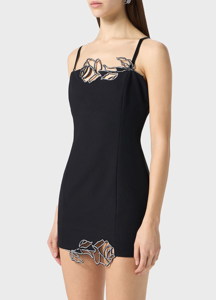 Cady dress with rhinestone embroidery  Blumarine - large image number 2