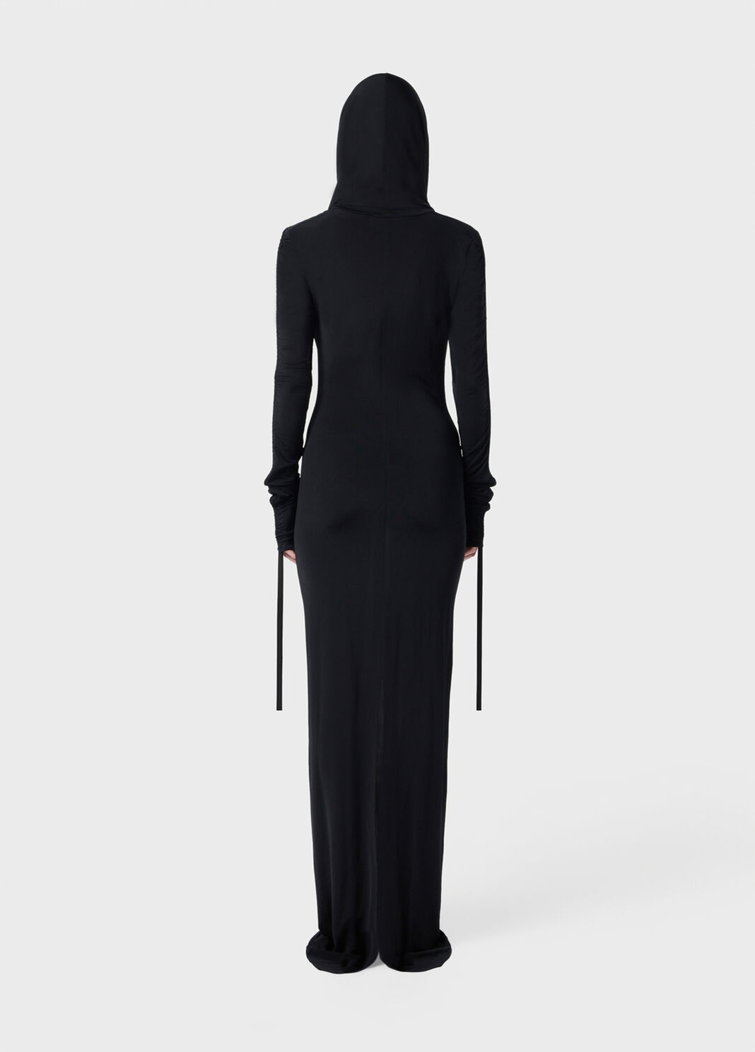 Long jersey dress with hood  Blumarine - large image number 1