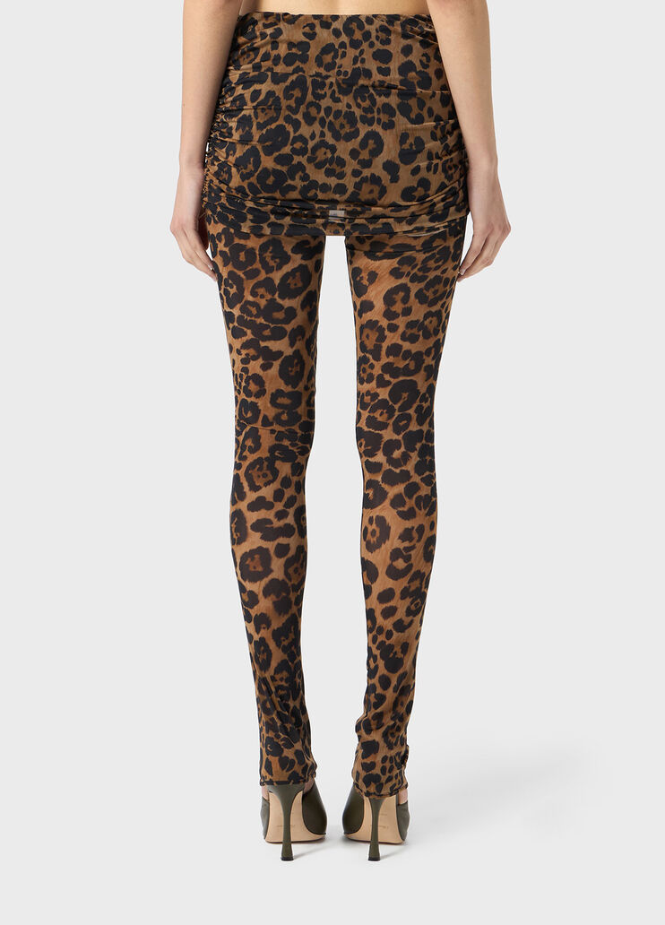 Jersey leggings with flounce  Blumarine - large image number 1