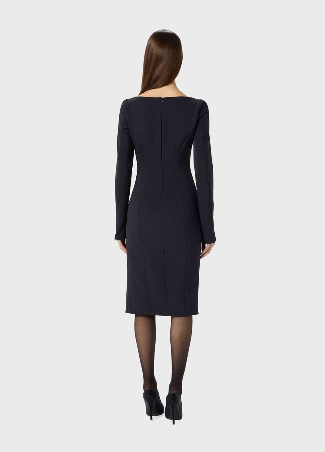 Cady dress with embroidered and slit  Blumarine - large image number 1