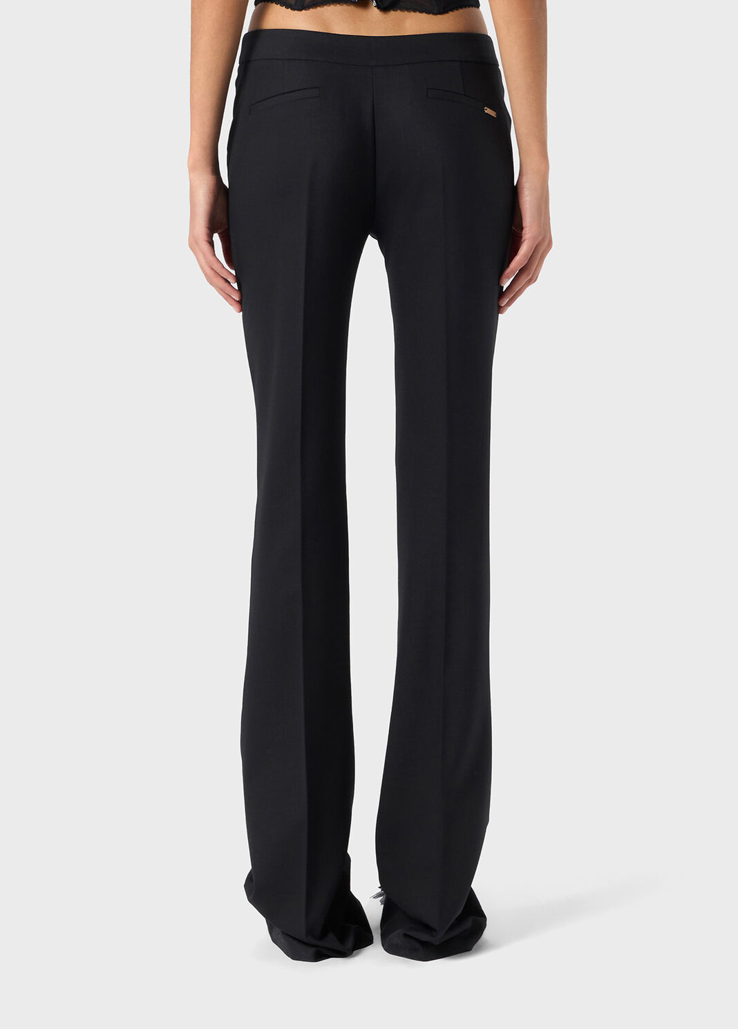 Twill wool pipe trousers  Blumarine - large image number 1