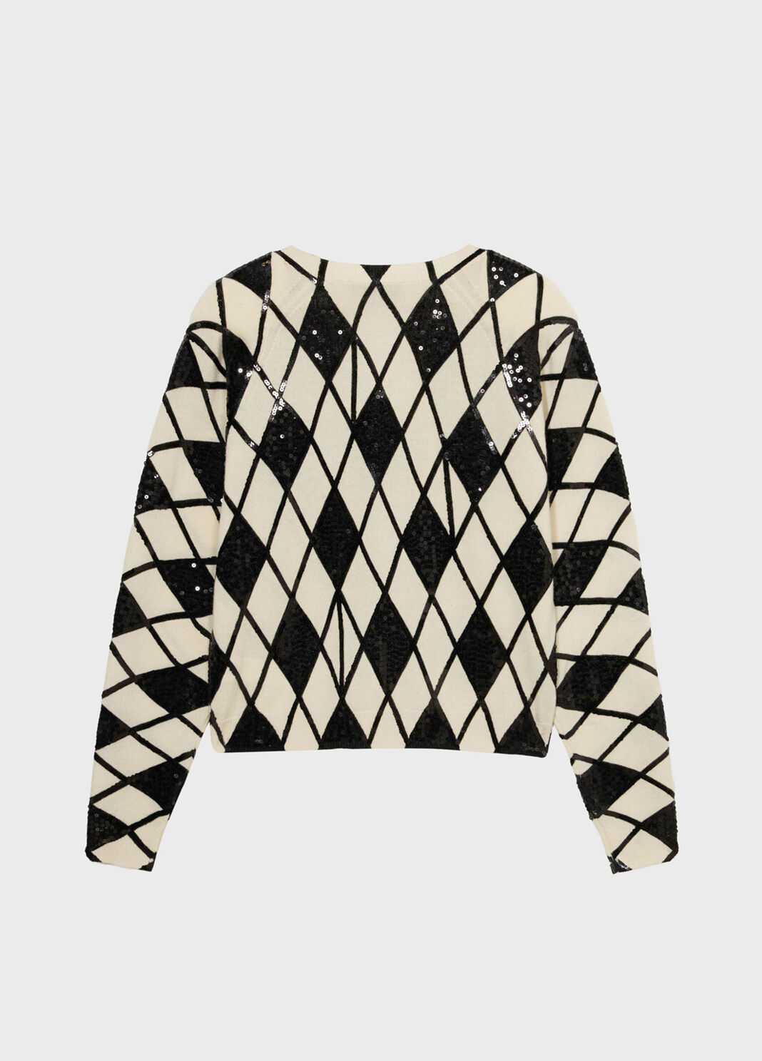 Diamond-knit wool and cashmere jumper with sequins  Blumarine - large image number 5
