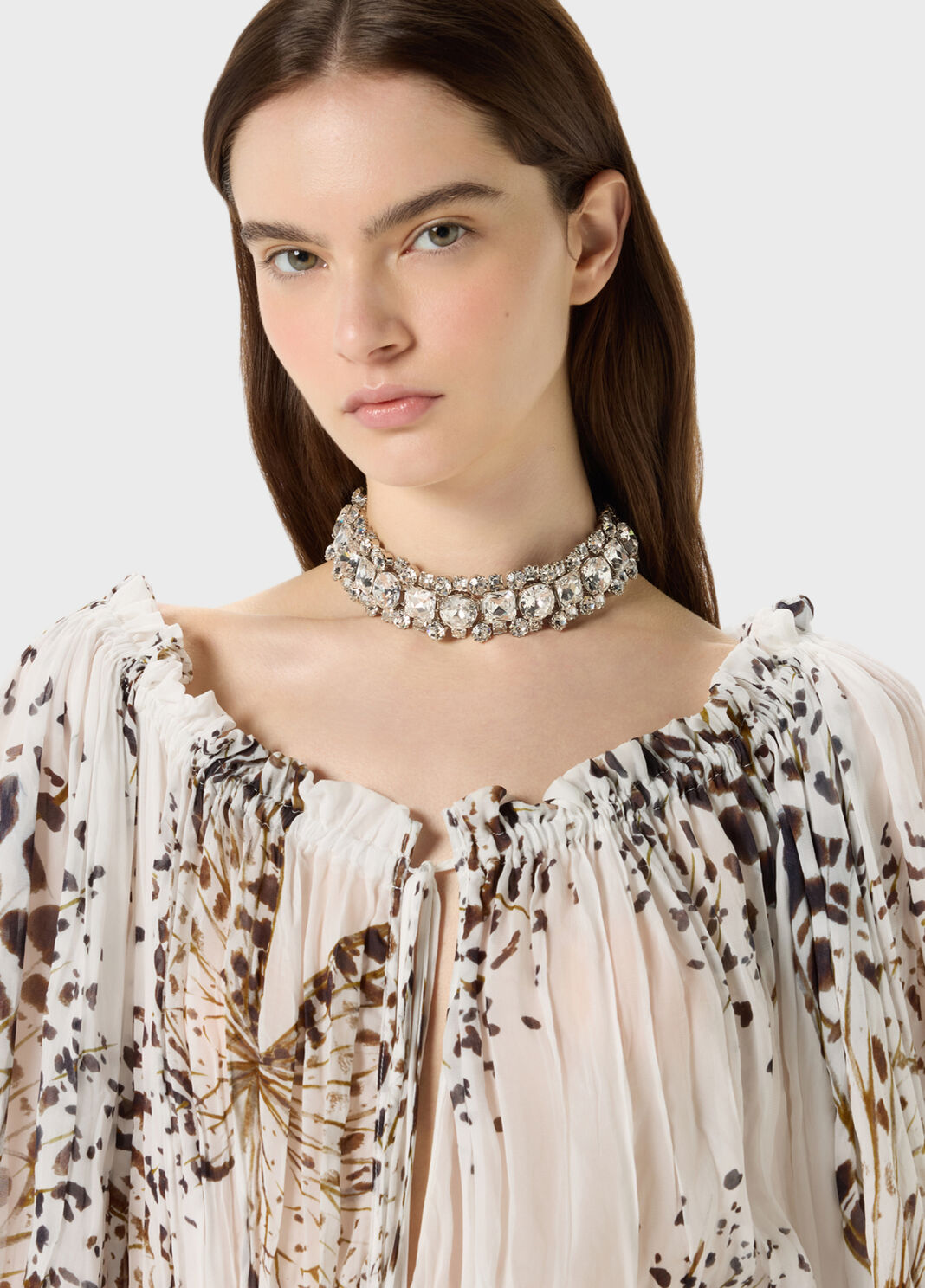 Metal Choker with Resin Settings  Blumarine - large image number 0