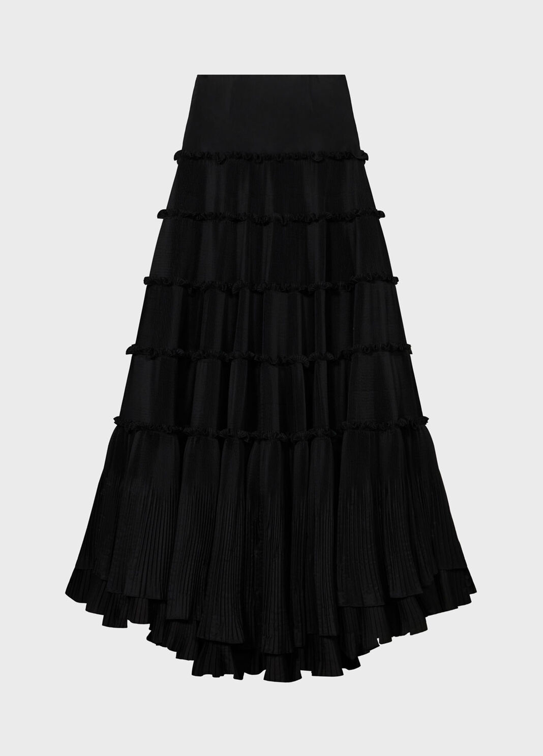 Long taffeta skirt with pleated ruffles  Blumarine - large image number 5