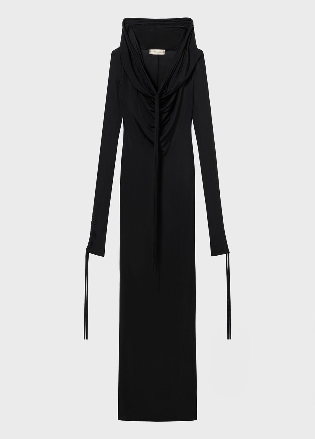 Long jersey dress with hood  Blumarine - large image number 4