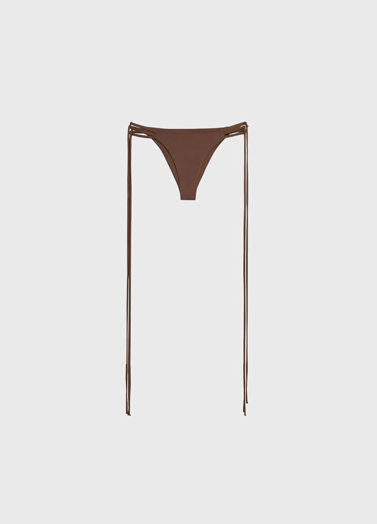 Culotte de bikini &agrave; lacets  Blumarine - medium